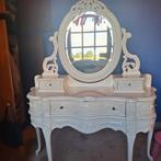 Klassieke kaptafel wit, Huis en Inrichting, Ophalen, Gebruikt, Barok, 100 tot 150 cm