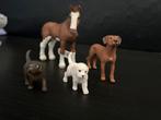 Schleich paard/ hondjes, Verzamelen, Verzenden, Zo goed als nieuw, Paard, Beeldje of Figuurtje