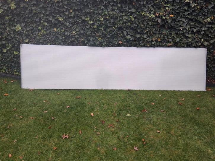 4x Opaal Polycarbonaat 16mm platen 342x81 cm, Doe-het-zelf en Verbouw, Platen en Panelen, Ophalen