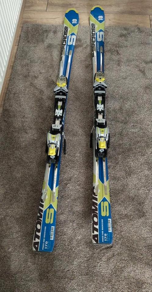Atomic Supercross X10 Ski's 170cm, Sport en Fitness, Skiën en Langlaufen, Gebruikt, Ski's, Skiën, Atomic, Carve, 160 tot 180 cm