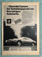 Advertentie 1973 Chevrolet Camaro, Verzenden, Zo goed als nieuw, Auto's