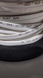 VLS Ultra Flat OFC Luidsprekerkabel, Ophalen of Verzenden, Gebruikt, 5 tot 10 meter, Luidsprekerkabel