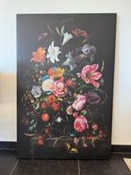 Stilleven Schilderij op Canvas 80x120 Vaas met Bloemen groot, Antiek en Kunst, Kunst | Schilderijen | Abstract, Ophalen of Verzenden