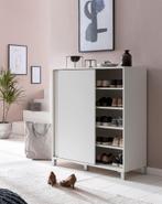 Schoenenkast Wit met Schuifdeuren 100 cm VOORRAAD, Huis en Inrichting, Kasten | Schoenenkasten, Ophalen of Verzenden, Nieuw