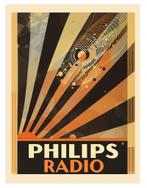 PHILIPS ART DECO RECLAME Giclee print Hahnemühle #03, Verzenden, Nieuw, Overige typen