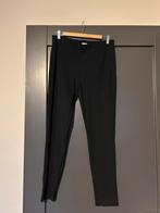 Zwarte travelstof legging Pauw maat 2, Legging, Verzenden, Zwart, Maat 44/46 (L)