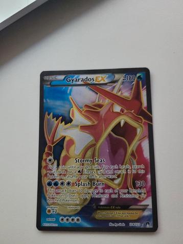 Gyarados EX full art 114/122 beschikbaar voor biedingen