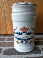 Vintage apothekerspot. Delfts blauw. Ung. Lanoline., Ophalen