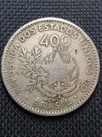 Oude munt Brazilië 400 reis 1901, Ophalen of Verzenden, Zuid-Amerika, Losse munt