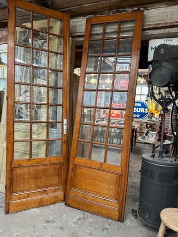 antieke deuren met kleine raampjes oude binnendeuren eiken beschikbaar voor biedingen