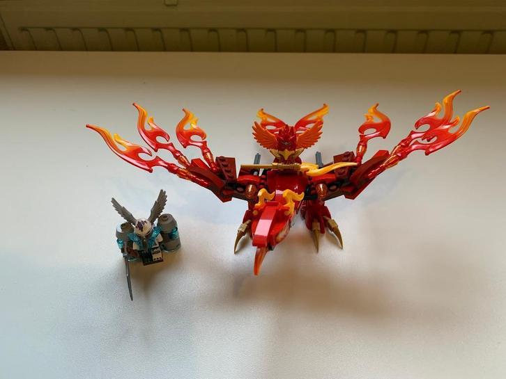 LEGO Flinx's Ultimate Phoenix 70221 Chima, Kinderen en Baby's, Speelgoed | Duplo en Lego, Zo goed als nieuw, Lego, Complete set