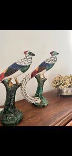 French Antique art Deco pair fazant, Antiek en Kunst, Ophalen of Verzenden