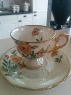 Twee oude kleine kop en schotels, Antiek en Kunst, Antiek | Servies los, Ophalen of Verzenden