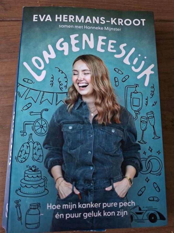 Longeneeslijk - Eva Hermans-Kroot, Boeken, Biografieën, Zo goed als nieuw, Overige, Ophalen of Verzenden