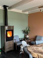 Piazzetta Hybride pellet en Houtkachel 8.5 kw, Ophalen of Verzenden, Zo goed als nieuw, Vrijstaande haard, Houthaard