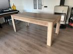Eettafel 90x180, Huis en Inrichting, Tafels | Eettafels, Ophalen, Gebruikt, 50 tot 100 cm, 150 tot 200 cm