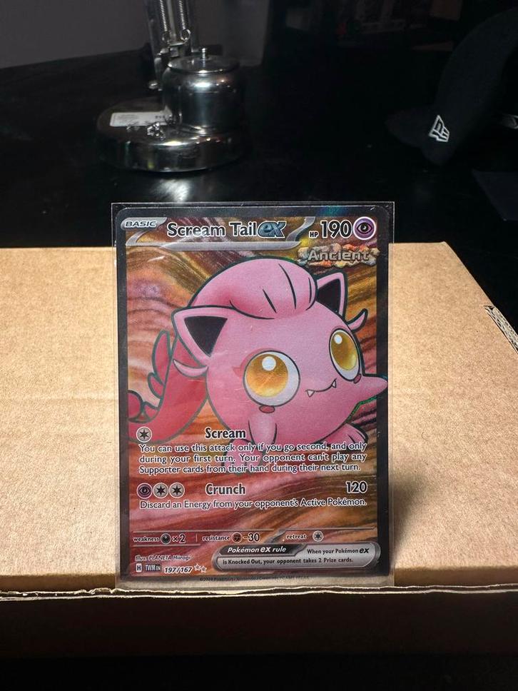 Scream Tail Ex 197/167 - Pokemon Kaart - Uitstekende Staat, Hobby en Vrije tijd, Verzamelkaartspellen | Pokémon, Zo goed als nieuw