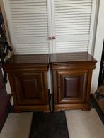 2 Klassieke Nachtkastjes - Perfecte Staat!, Huis en Inrichting, Ophalen, Minder dan 50 cm, Zo goed als nieuw, Met lade(s)