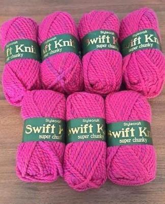 Stylecraft DK Swift Knit Super Chunky wol 7 Bollen beschikbaar voor biedingen