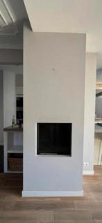 Barbas Escamolux 55-55 liftdeur haard houtkachel zgan., Huis en Inrichting, Ophalen, Houtkachel, Zo goed als nieuw, Inbouw