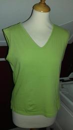 Groen HFG top shirt hemdje zonder mouw mt L. 2,50, Maat 42/44 (L), Zo goed als nieuw, Zonder mouw, Groen