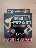 Daiwa J-Braid Expedition Smash Orange 0,10mm, Ophalen of Verzenden, Nieuw, Vislijn