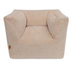 Kinderzitzak Fauteuil Corduroy Naturel Jollein, Kinderen en Baby's, Kinderkamer | Inrichting en Decoratie, Diepstroeten 1 9405 TK Assen