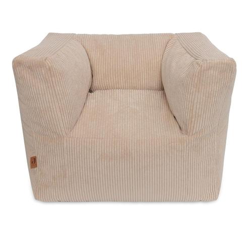 Kinderzitzak Fauteuil Corduroy Naturel Jollein, Kinderen en Baby's, Kinderkamer | Inrichting en Decoratie, Nieuw, Overige typen