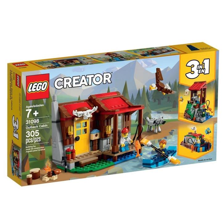 LEGO Creator 31098 Hut in de Wildernis * 't LEGOhuis *, Kinderen en Baby's, Speelgoed | Duplo en Lego, Nieuw, Lego, Complete set