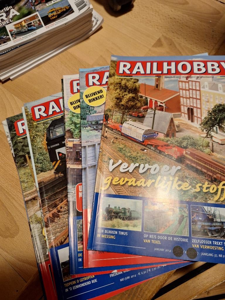 Railhobby, 6 jaargangen., Hobby en Vrije tijd, Modeltreinen | H0, Ophalen, Gebruikt, Märklin, Gelijkstroom