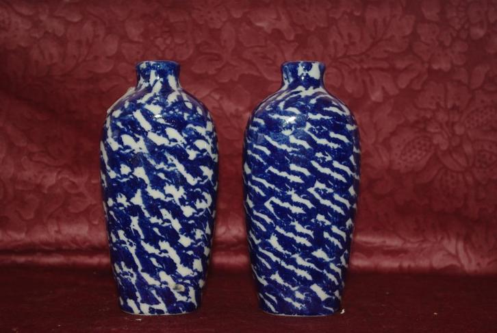 Vaasje / Hondje / Bordjes, Antiek en Kunst, Antiek | Keramiek en Aardewerk, Ophalen of Verzenden