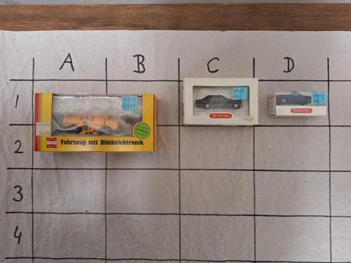 Treintjenl auto H0 (adv 3), Hobby en Vrije tijd, Modeltreinen | H0, Zo goed als nieuw, Overige typen, Gelijkstroom of Wisselstroom