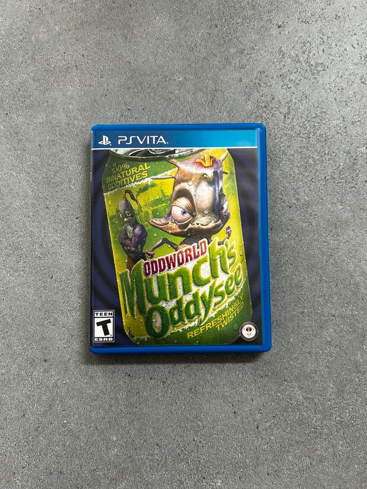 Oddworld: Munch’s Oddysee – Limited Run Edition – Compleet, Spelcomputers en Games, Games | Sony PlayStation Vita, Zo goed als nieuw