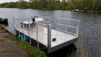 Aluminium Ponton met Honda 8pk - Aalsmeer, Watersport en Boten, Ophalen, Aluminium, Benzine, Minder dan 10 pk