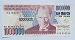Turkije 1 Miljoen Lira  2002, Verzenden, Overige landen
