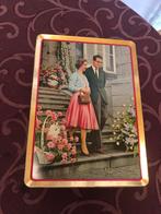 Oud blik van koning Boudewijn en kon Fabiola, Ophalen of Verzenden, Gebruikt