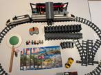 Lego Trein 60051 + Station 60050 + Extra rails en wissels, Ophalen of Verzenden, Zo goed als nieuw, Complete set, Lego