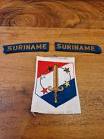 Set Suriname, Ophalen of Verzenden, Landmacht, Nederland, Embleem of Badge