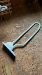 1 Opklapbare Toilet beugel Lengte 90 cm Kleur wit, Ophalen of Verzenden