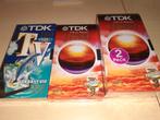 4 nieuwe TDK HS180 videobanden, Ophalen of Verzenden, Nieuw in verpakking