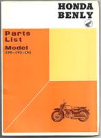 Honda Benly Parts list C90 C92 C95 (1353z), Ophalen of Verzenden, Honda