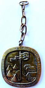 Medaille 1951 bijeenkomst Europese jeugd, Postzegels en Munten, Penningen en Medailles, Ophalen of Verzenden, Overige materialen