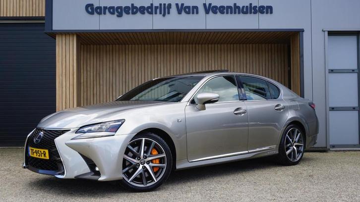 Lexus GS 450h 345pk F-Sport Line Schuif/kanteldak Head-up Le, Auto's, Lexus, Te koop, GS(-H), ABS, Achteruitrijcamera, Adaptive Cruise Control