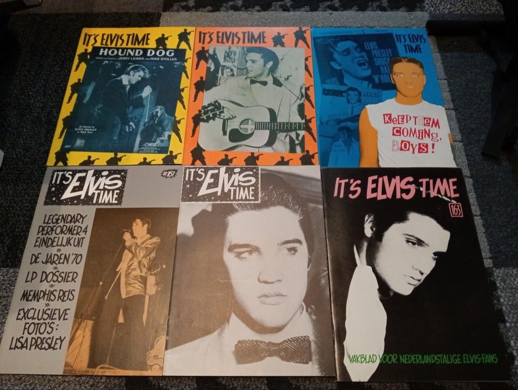 It’s Elvis Time Elvis  Presley magazine, Ophalen of Verzenden, Boek, Tijdschrift of Artikel