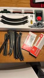 Fleischmann trein met extra rails, Hobby en Vrije tijd, Modeltreinen | H0, Treinset, Gelijkstroom, Fleischmann, Ophalen of Verzenden