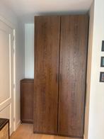 Ikea Pax Donker Eikenhout Kast + dezelfde kleur Billy kast, Huis en Inrichting, Kasten | Kledingkasten, 200 cm of meer, Eikenhout