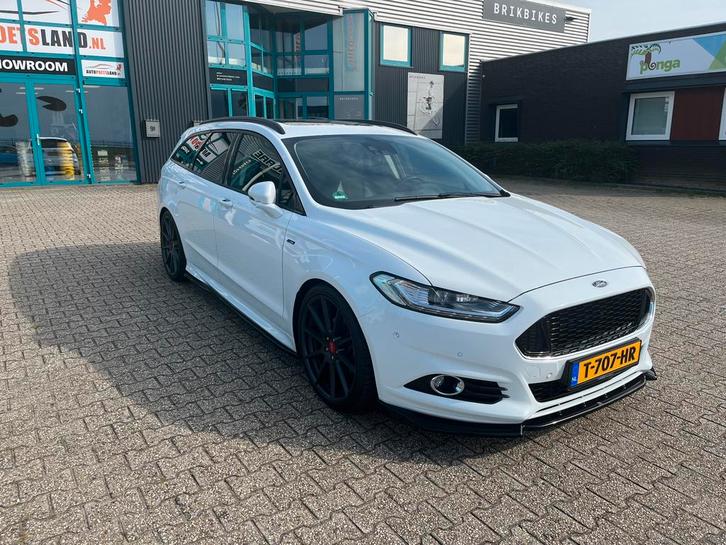 Ford Mondeo 2.0 Ecoboost 240pk Aut 2017 Wit, Auto's, Ford, Particulier, Mondeo, ABS, Achteruitrijcamera, Adaptieve lichten, Adaptive Cruise Control