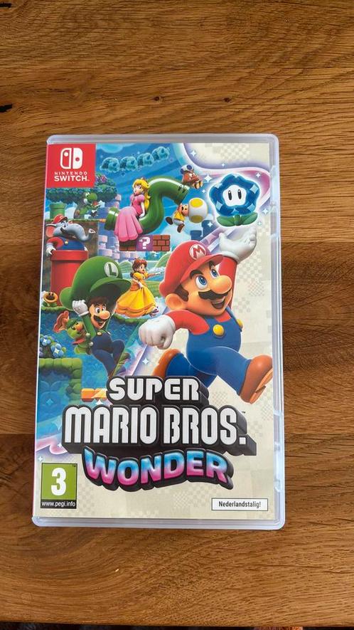 Super Mario Bros. Wonder, Spelcomputers en Games, Games | Nintendo Switch, Zo goed als nieuw, Avontuur en Actie, 3 spelers of meer
