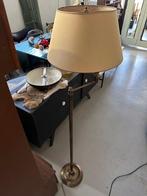 Mooie brocante, antieke, vintage schemerlamp, messing, Ophalen, Gebruikt, -, 100 tot 150 cm