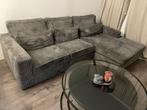 Grijze Hoekbank Seats and Sofas, Huis en Inrichting, Banken | Bankstellen, Ophalen, 250 tot 300 cm, Gebruikt, 100 tot 125 cm
